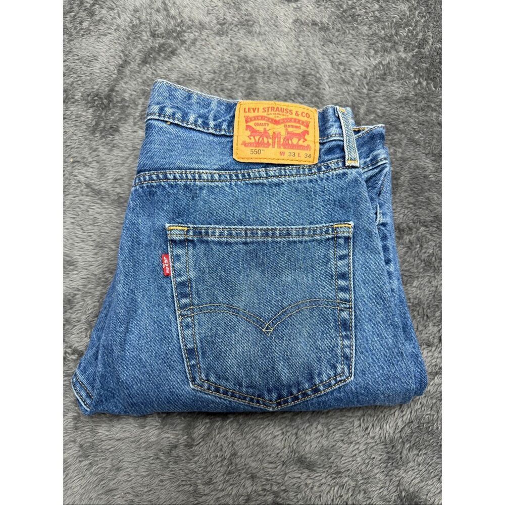 Levi's 550 Blue Jeans, Men’s W33 L34